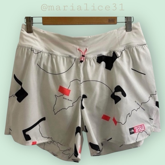 The North Face Pants - The North Face Women's White, Black & Red Patterned Shorts, NWOT, Medium